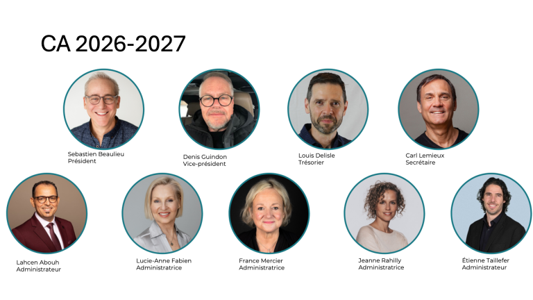 Découvrez le conseil d’administration 2026-2027